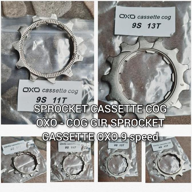 COG SPROCKET CASSETTE OXO