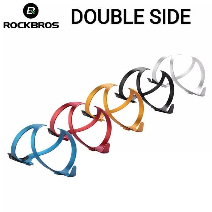 Rockbros Tempat Botol Minum Sepeda Alumunium - Rockbros Holder Botol