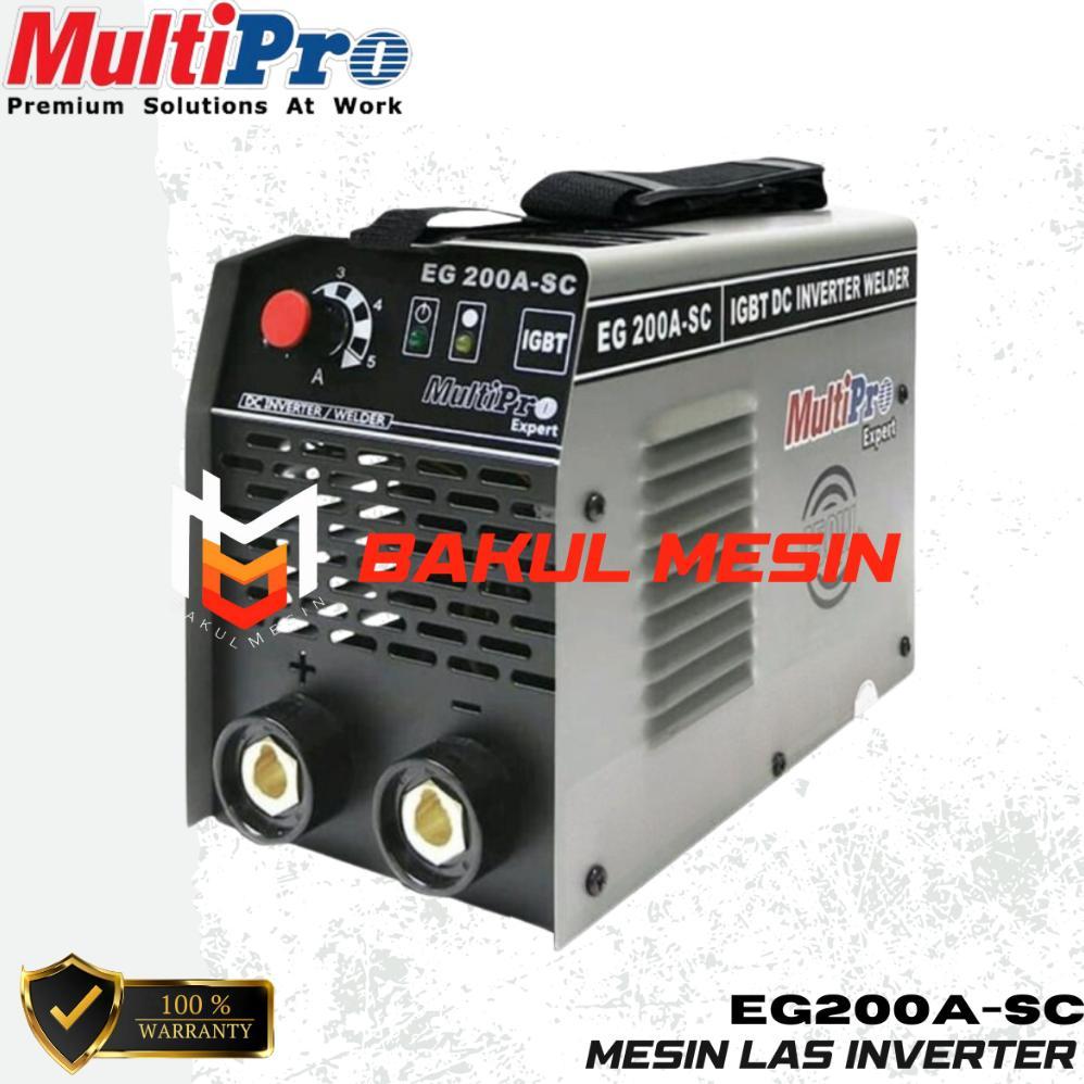 Multipro EG 200 A Mesin Las Listik Inverter Las Inverter EG200A-SC