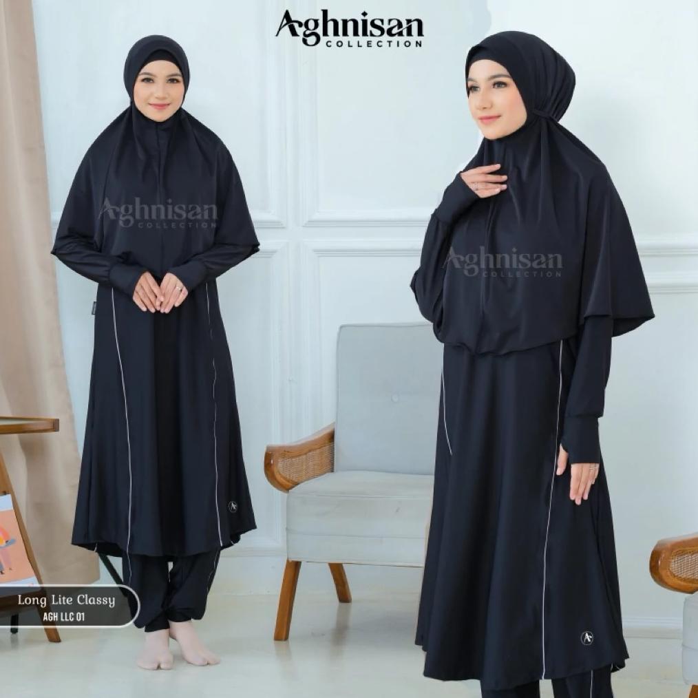 Sale Long Lite Classy Baju Renang Olahraga Muslimah Syar'i Butik Salisa