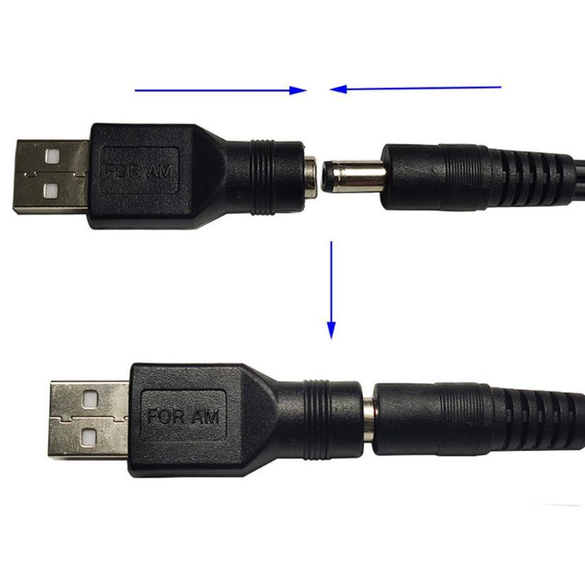 Adapter DC Jack 5.5x2.1mm Female to Mini USB Micro USB Type C - Adapter Converter USB Female to PS2 