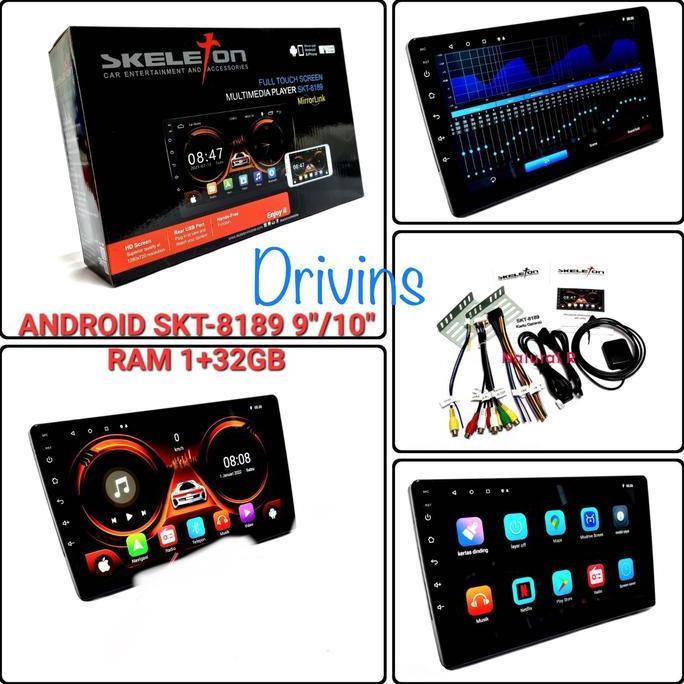 HEADUNIT ANDROID 10INCH SKT-8189 / SKT 8189 10" terlaris