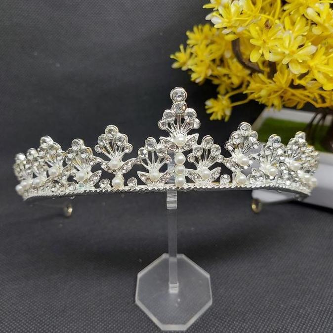 Mahkota Aurel - MahkotaPengantin / Bridesmaid - Bridal Crown Mutiara - Wedding Crown Gold Silver Kri