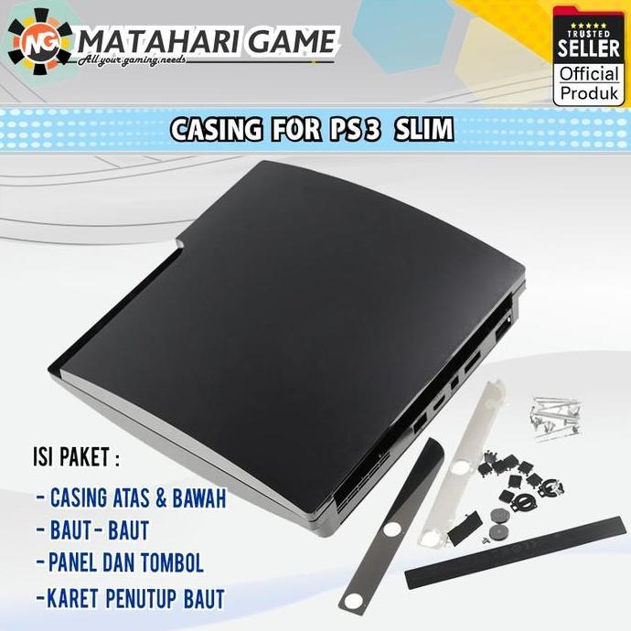 Stick- Ps3 Slim - Casing Only Ps3 Slim Seri 3