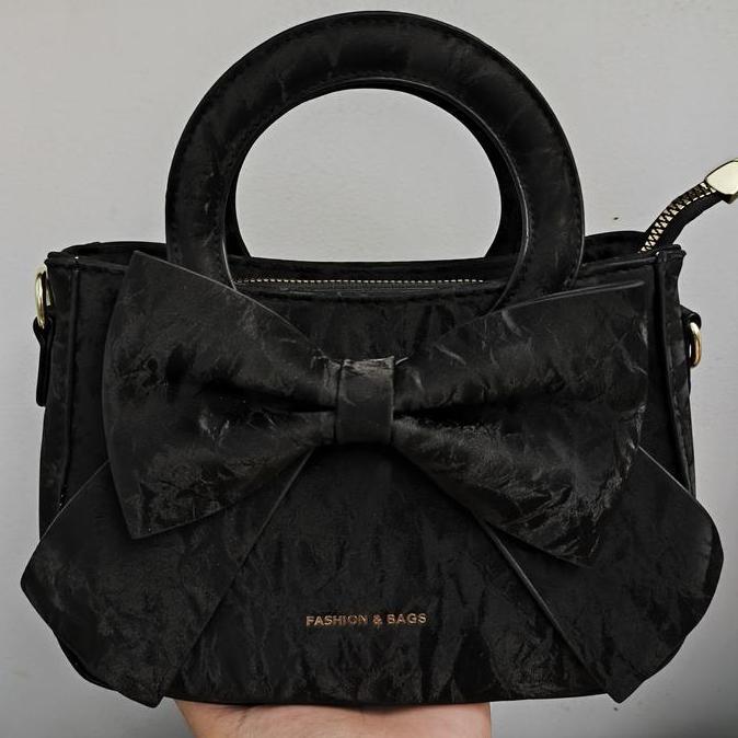 Mfb 12190 Tas Wanita Simpel Tapi Elegan Tas Tangan Tas Pita Hand Bag
