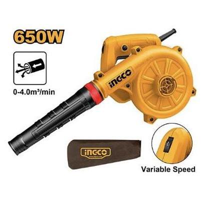 Aspirator Blower 650 W/ Blower Keong / Blower Bulu Kucing / Pengering Mobil INGCO AB6038