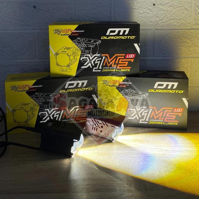 Promo Duromoto X1 Me Paket Lampu Duromoto X1Me + Saklar Original Duromoto