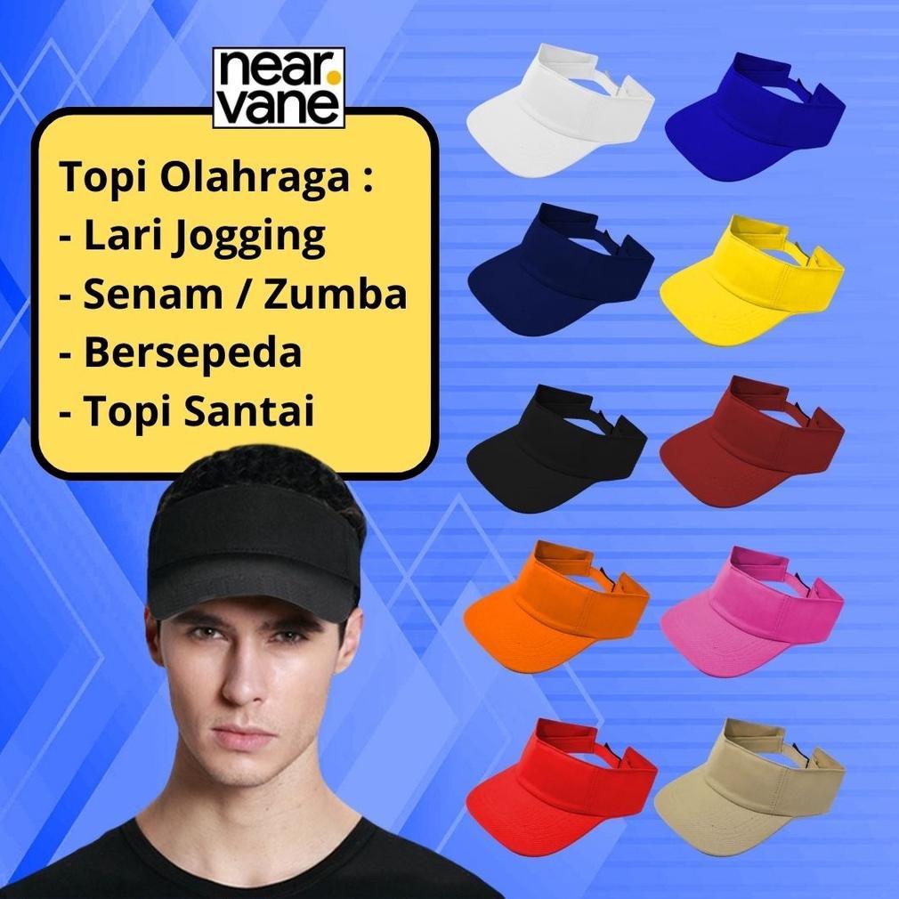 BEST DEALS Topi Golf Zumba Sepeda Olah Raga Senam Pantai Olahraga Korea Summer Tenis Bolong Tennis O