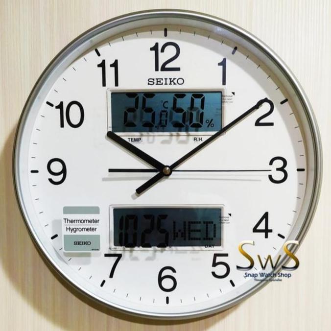 kevin.cv- Jam dinding Seiko qxl013 s seiko QXL 013 S Diskon