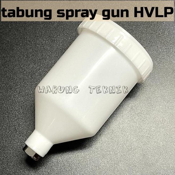 WIPRO TABUNG SPRAY GUN HVLP PLASTIK 600 CC