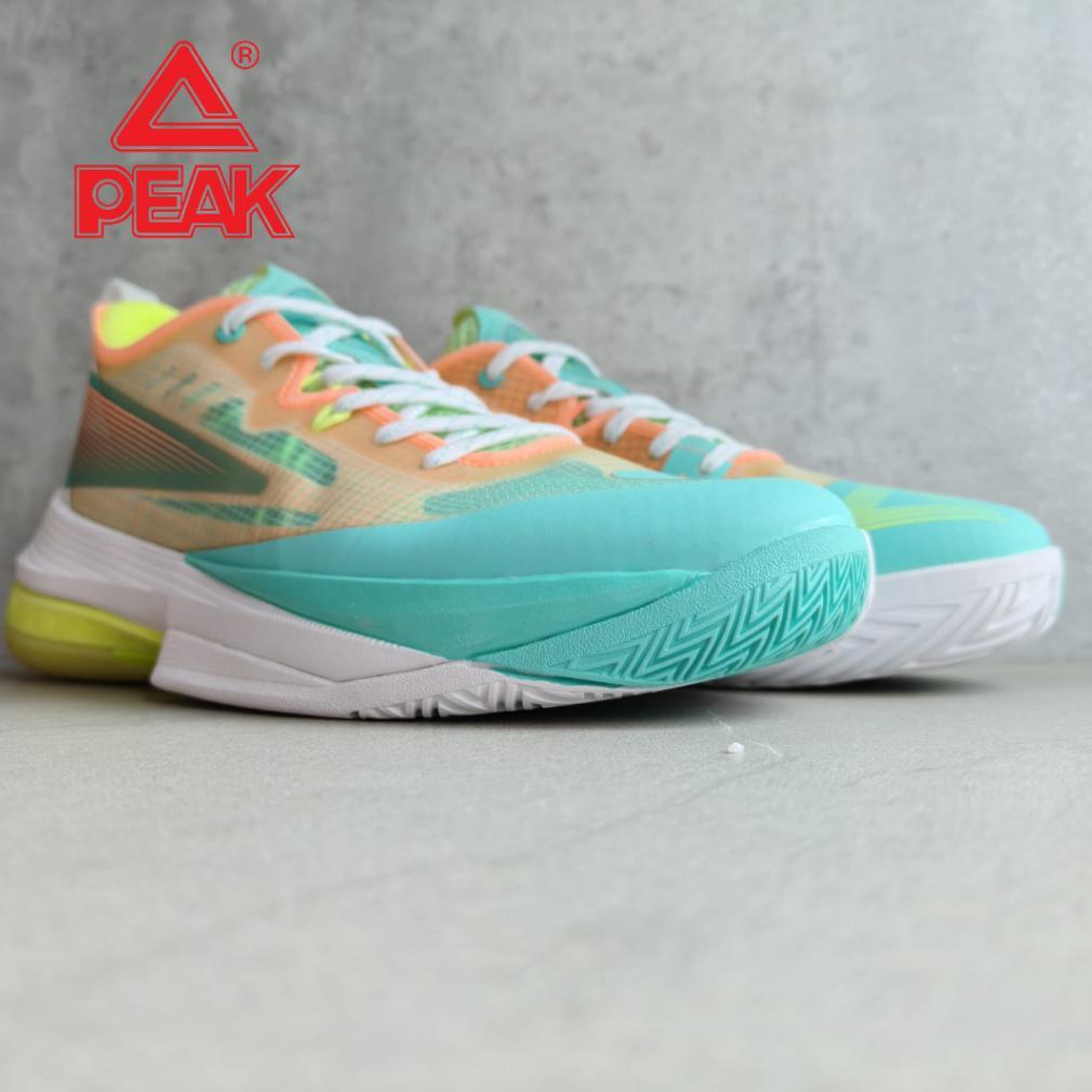 BIG SALE PEAK Basketball Shoes THUNDERBOLT OUTDOOR Edition Green