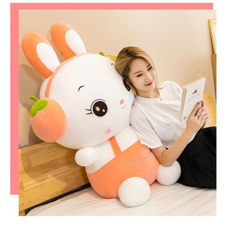 Bon- Boneka Kelinci Rabit Impor Earphone 30Cm Kado Ultah P Rabbit Kado Souvenir Dolls Toys