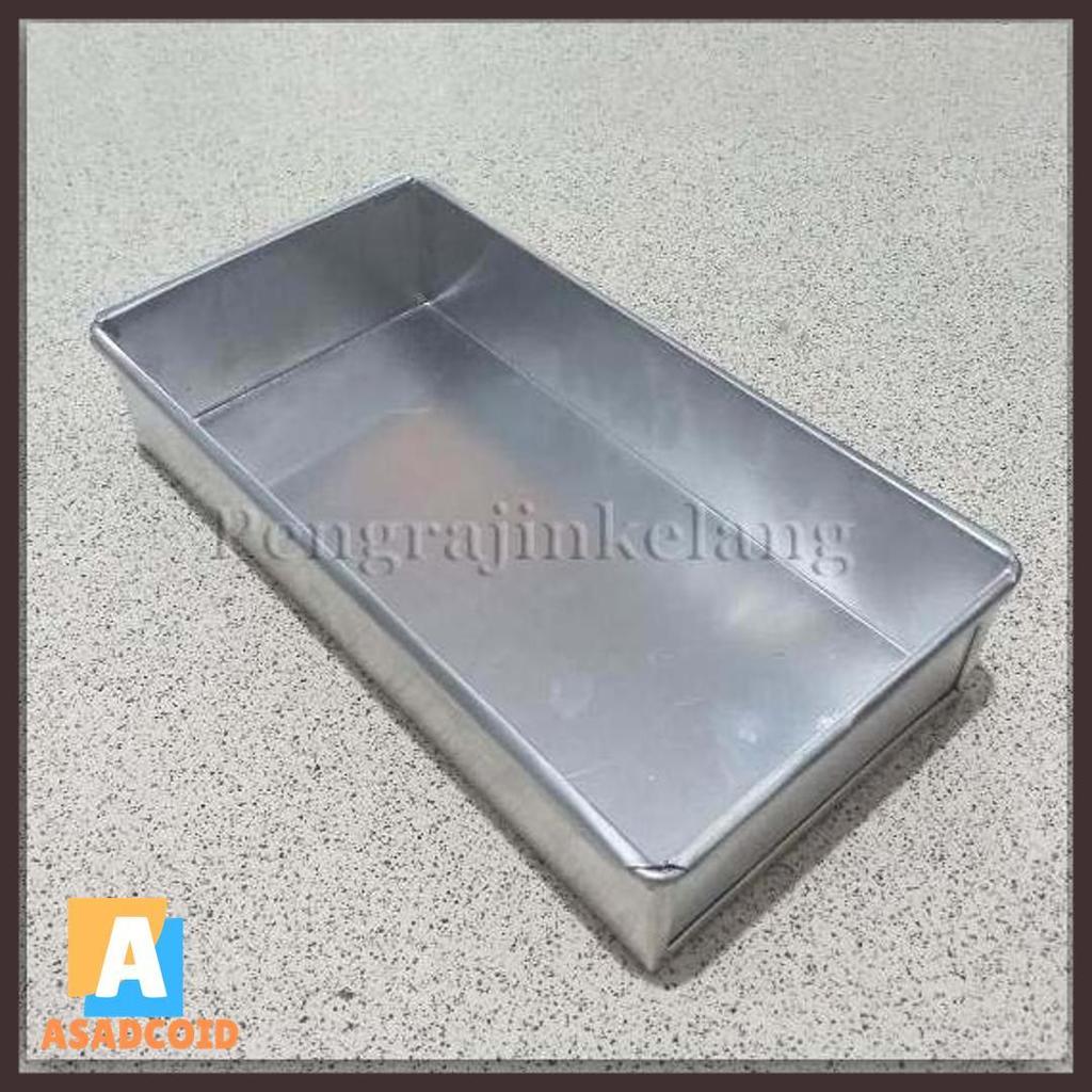High Quality Loyang Persegi 20X10X5 / Loyang Brownies / Loyang Roti Manis / Loyang Lapis Legit Murah