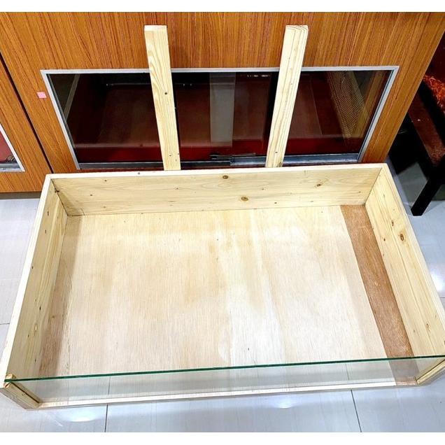 Torto Table L / Kandang Kura Kura Darat /  Kandang Torto Table Sulcata Pardalis Aldabra Redfoot Cher
