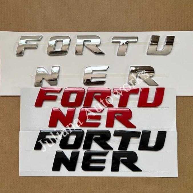 Grosir Emblem Kap Mesin Fortuner Emblem Fortuner
