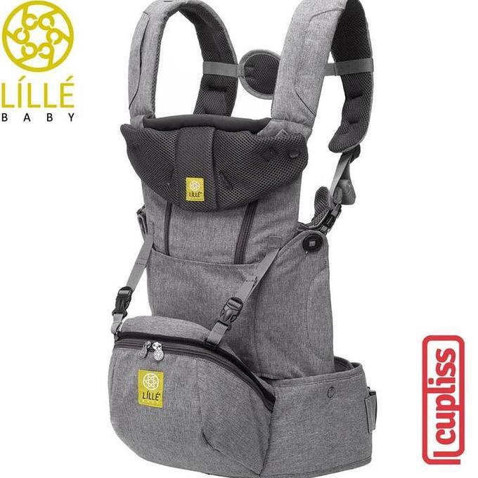 LilleBaby Baby Carrier All Season Seatme Heathered Gendongan Bayi