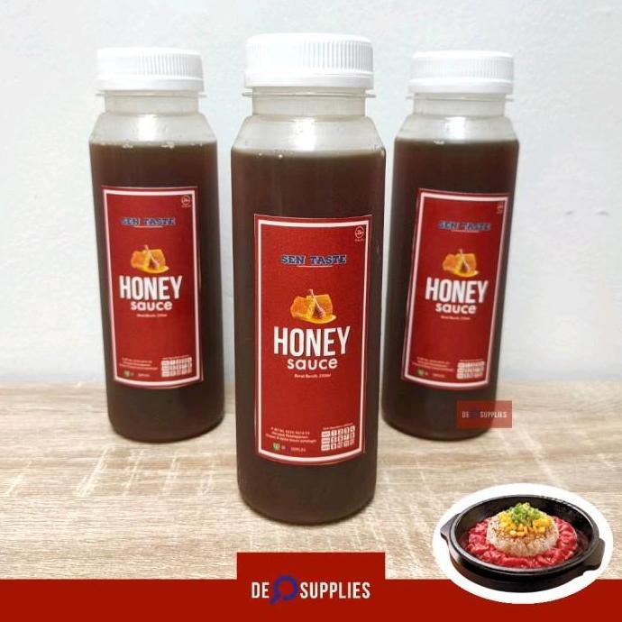 SenTaste Honey Sauce 250ml - Saus Madu ala Pepper Lunch Steak BBQ Saos