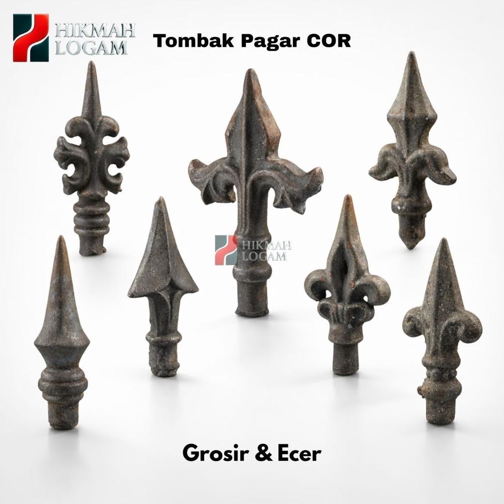 HL - Ornamen Pagar Tombak Besi Cor