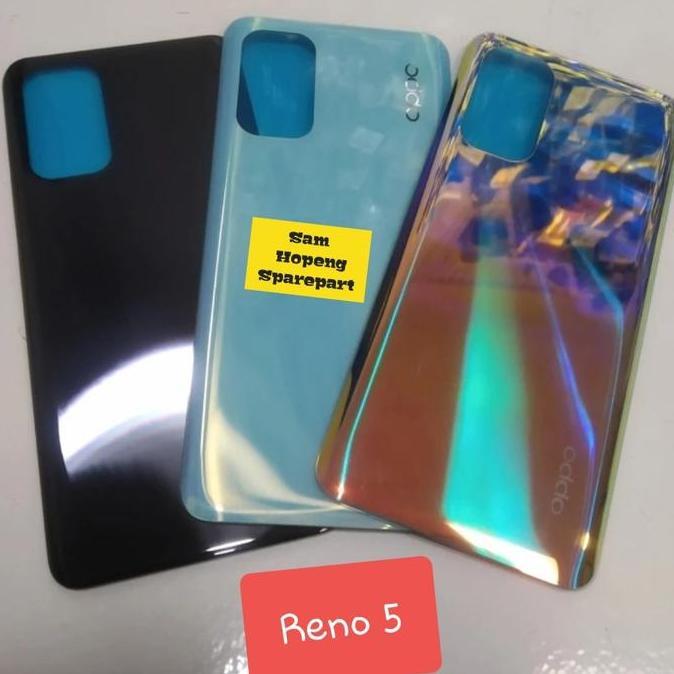 BACKDOOR BACKCOVER COVER TUTUP BELAKANG HOUSING CASING COMPATIBLE OPOO RENO 5 / A16 SHS27