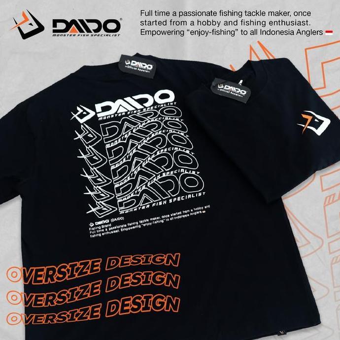 BAJU KAOS DAIDO FISHING TEAM OVERSIZED
