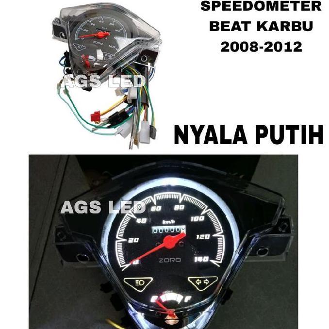 Sale Speedometer Beat Karbu Tahun 2008 2012 Spedometer Honda Beat Karbu Plus Lampu Kilometer Beat Ka