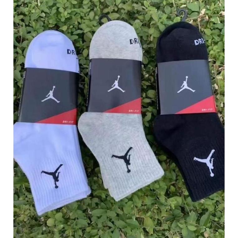 Kaos Kaki AJ Air Jordan dry fit medium cutting tebal EJ
