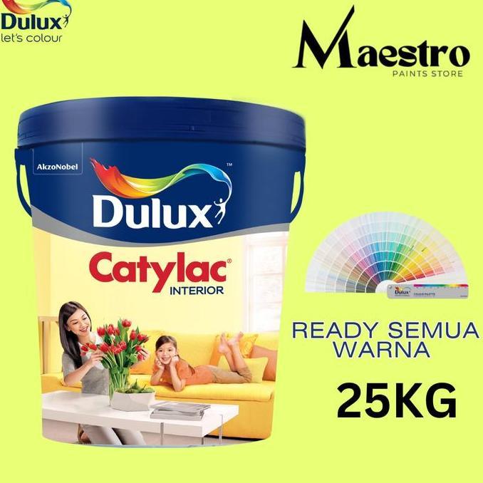 // CAT DULUX CATYLAC INTERIOR 25KG / PUTIH / WARNA //