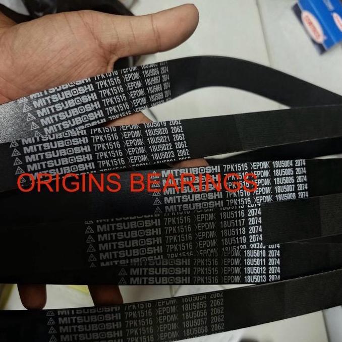 TALI KIPAS INNOVA FORTUNER HILUX DIESEL 7PK1515 atau 7PK1516 terlaris