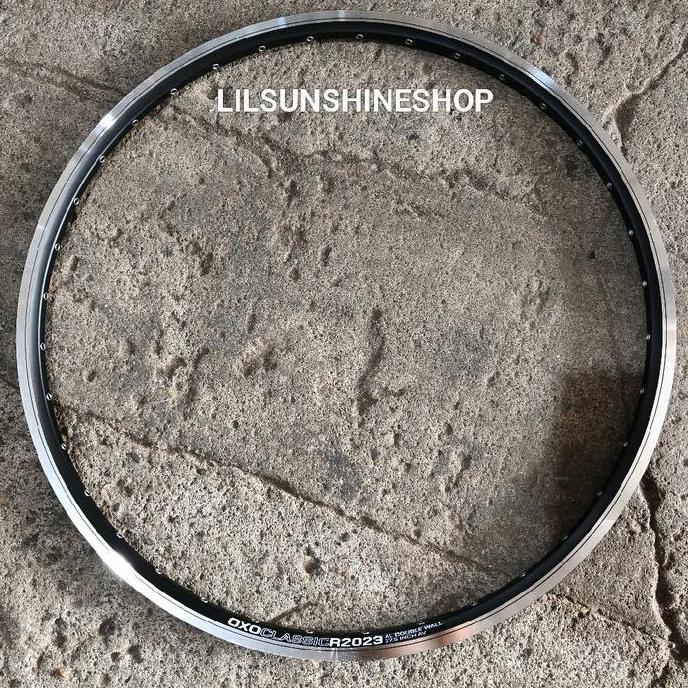 Promo Rims Velg 27.5 Oxo Classic R2023 Lubang Ruji 36 Hole Alloy Rim Sepeda Mtb Double Wall Mata Ika