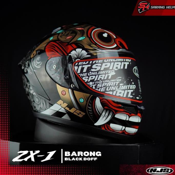 Termurah Njs Zx-1 Barong Helm Fullface