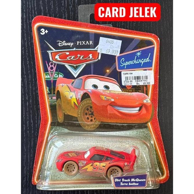 DISNEY PIXAR CARS DIRT TRACK LIGHTNING MCQUEEN SUPERCHARGED TTMT