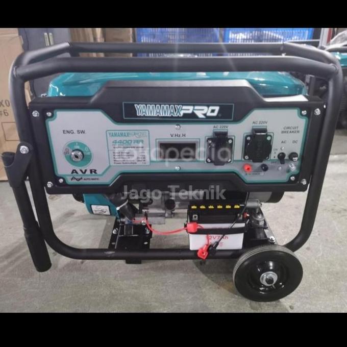 (:(:(:(] Genset Yamamax Pro 4400 4 tak Rubicon Genset 4400RR 2500 watt Bensin