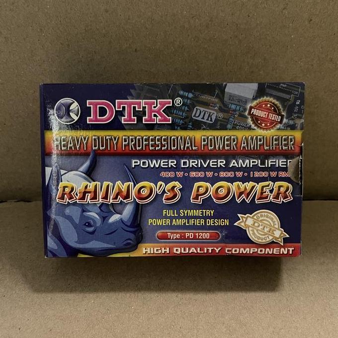 $$$$] DTK Kit Driver Rhino's Power 400 - 1200 watt | ampli badak PD 1200