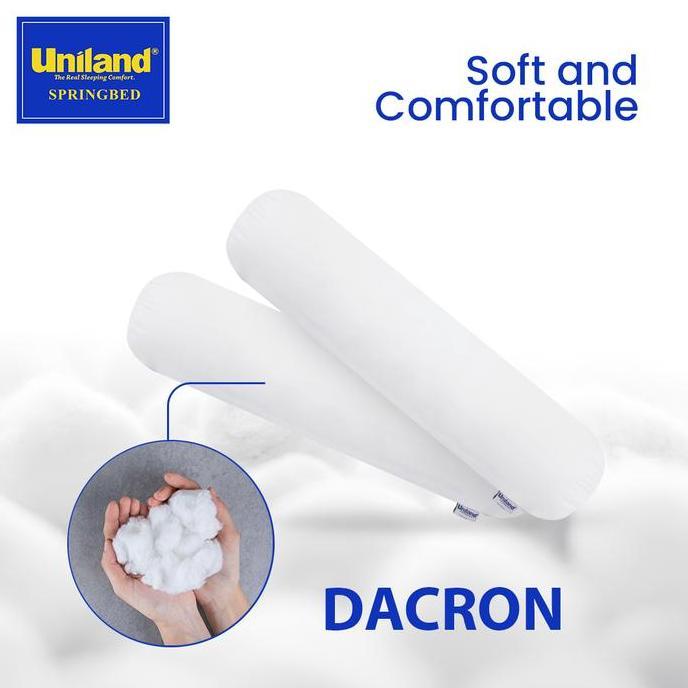 Pillow- Bundling Uniland Bantal Dacron Silicon + Guling Dacron Silicon