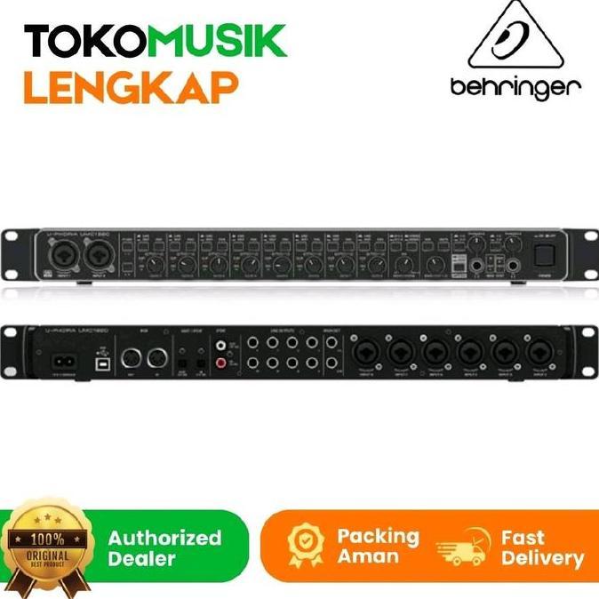 HARGA DISC - Soundcard Audio Interface Behringer UMC 1820 Sound Card Behringer UMC1820 Original