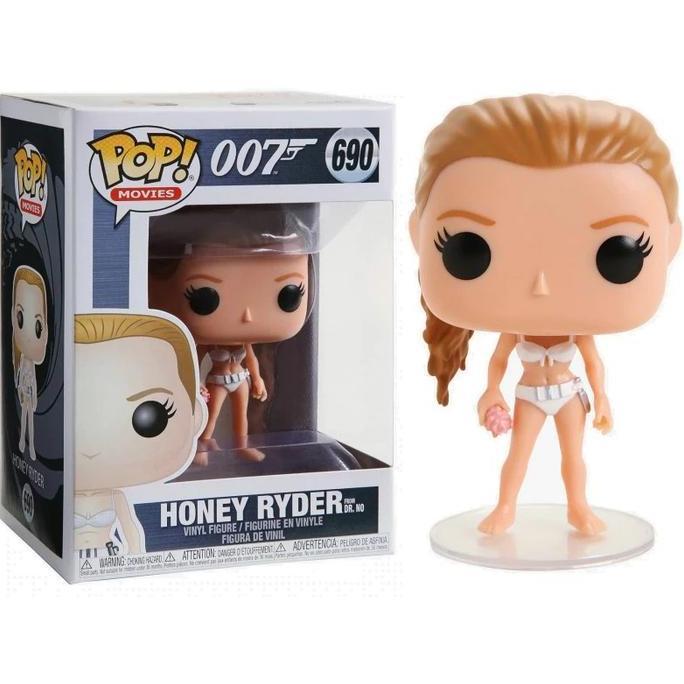 HOT SALE FUNKO POP MOVIES JAMES BOND 007 - HONEY RYDER FROM DR. NO #690 TERMURAH