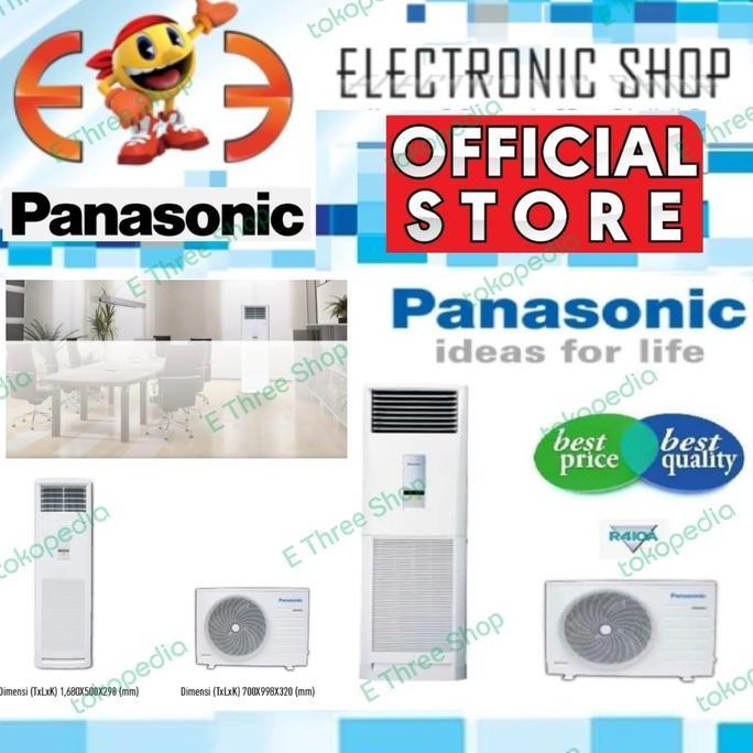 PANASONIC AC FLOOR STANDING 2 PK - CS J18FFPS - NON INVERTER - PROMO