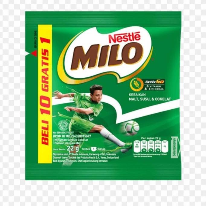 Used- Milo Sachet 22Gram 1 Renceng