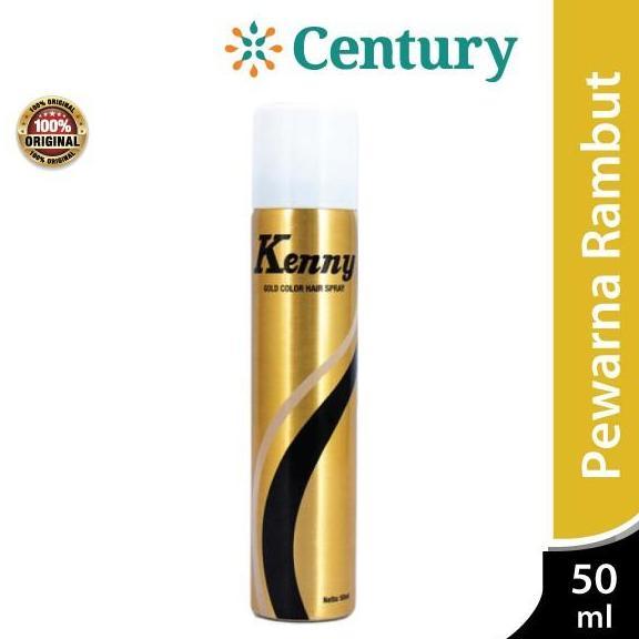 KENNY GOLD COLOR HAIR SPRAY 50 ML / HAIR COLOR SPRAY / CAT RAMBUT