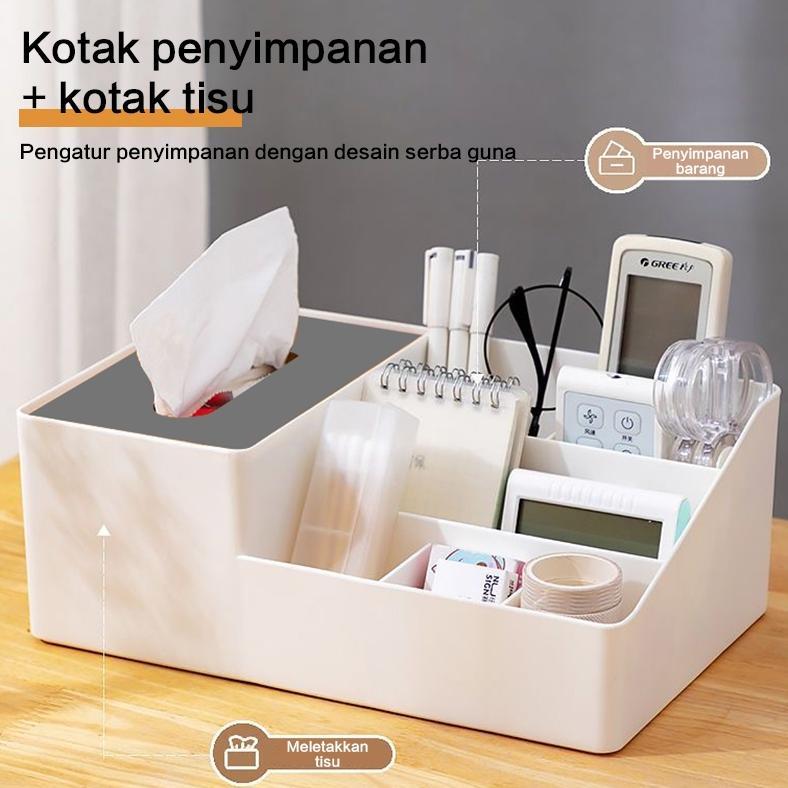 VALUE PACK Megam Laci Meja Penyimpanan Aksesoriss / Alat Tulis Rak Laci Aesthetic Multifungsi HSB807