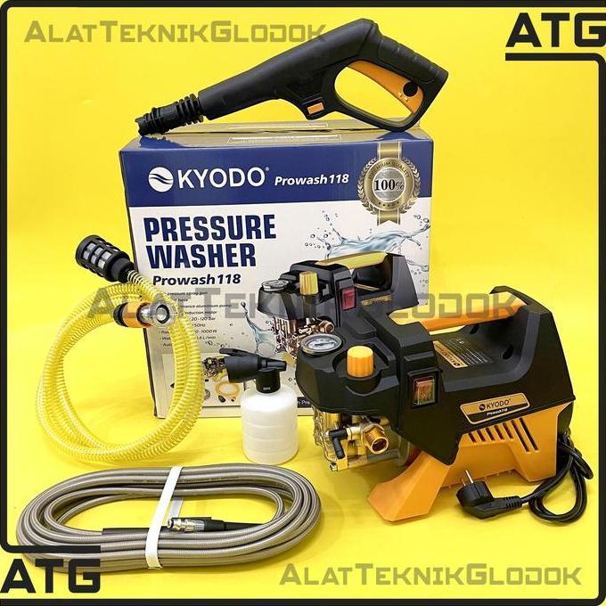 Atja- Mesin Cuci Ac Motor Mobil - Kyodo Prosh 118 / Pressure Sher Kyodo