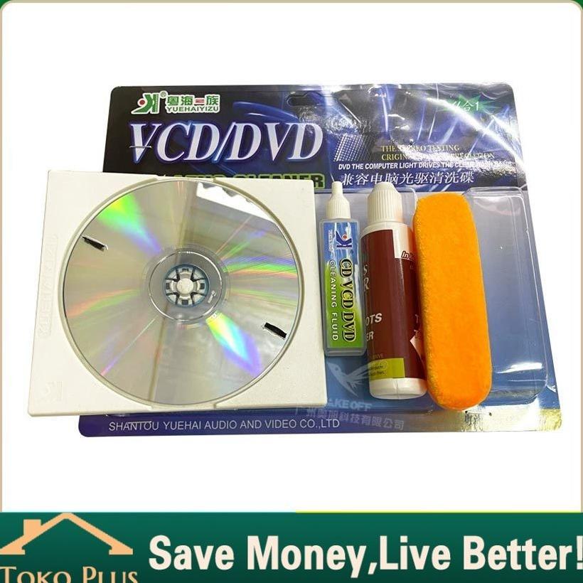 Pembersih Optik CD VCD DVD Laptop Discman Komputer Disc Cleaner DVD / VCD Lens Cleaner  ( Pembersih 