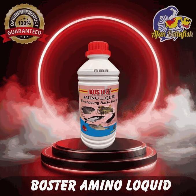 Vitamin Ikan Boster Amino Liquid 1 Liter