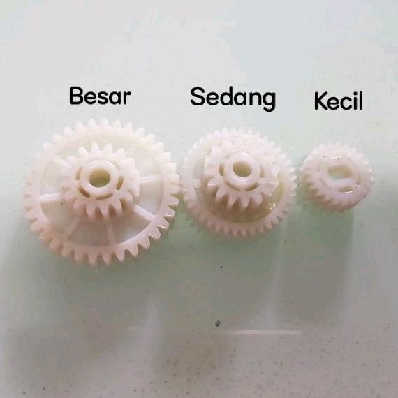 SPAREPART GEAR PLASTIK NYLON MESIN GILING MIE /PASTA UNTUK TYPE JCD 6/ JCD 8/JCD 10 Diskon