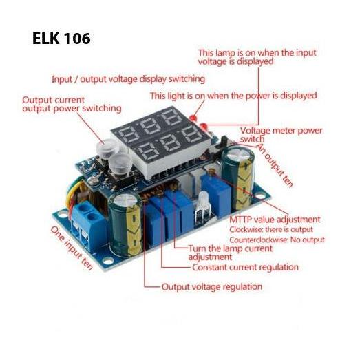 Step Down Mppt 5A Modul Solar Panel Charge Controller Dengan Display