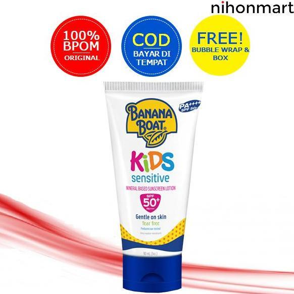 Banana Boat Kids Sensitive Sunscreen Lotion SPF 50+ 90ml