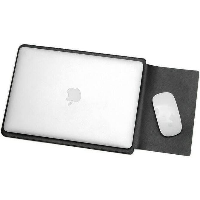 DS92 - Tas Kulit 13 inch Leather PU FOR Laptop Sleeve Macbook Air Pro Notebook