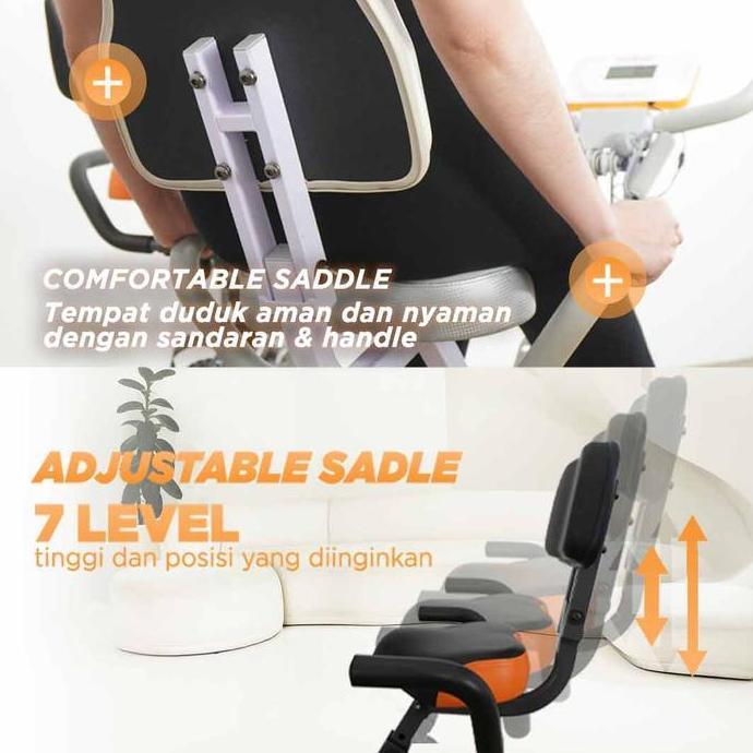 Promo Bodimax X-Bike Pro Sepeda Statis /Alat Fitness/Sepeda Statis/Magnetic X-Bike Cod