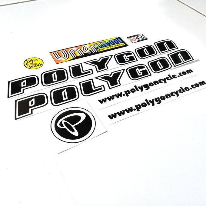 Promo Stiker Sepeda Polygon Mtb Sepeda Lipat Folding Bike Road Bike Gowes Cod