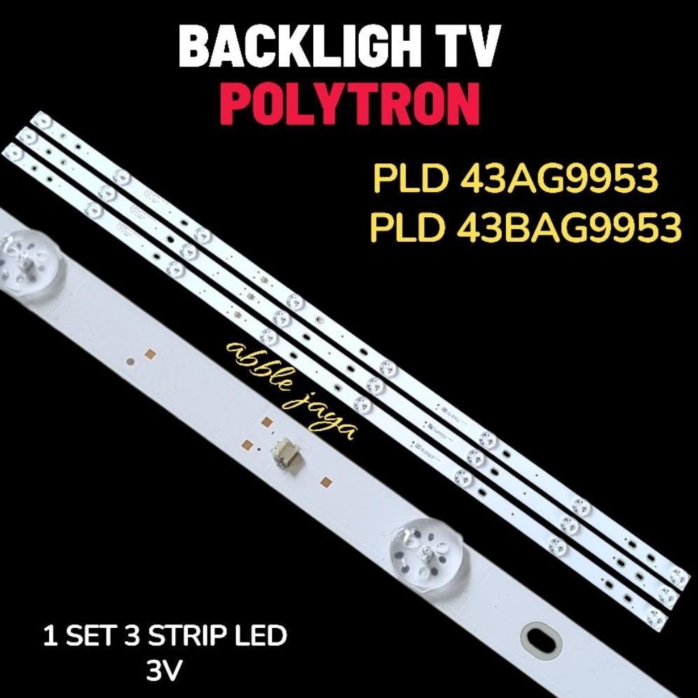 NEW DEALS BACKLIGHT TV POLYTRON 43 INCH PLD 43AG9953 PLD 43BAG9953